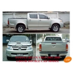 โครเมี่ยม ครอบไฟหน้า ใส่โตโยต้า ไฮลัค วีโก้ Toyota Hilux vigo 2005-2010 V.1